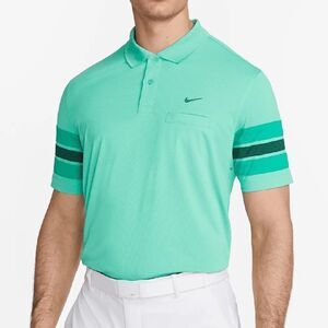 Nike Golf Polo Shirt Top Unscripted Dri-FIT Green